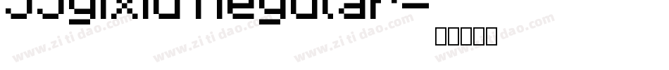 SJyixiu Regular字体转换